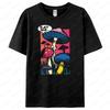 Mushrooms Comic Book Eat Me Funny Tshirt Vintage Hippie Crewneck Tshirt Men Women Universal Fashion Casual Crewneck Cotton Tees