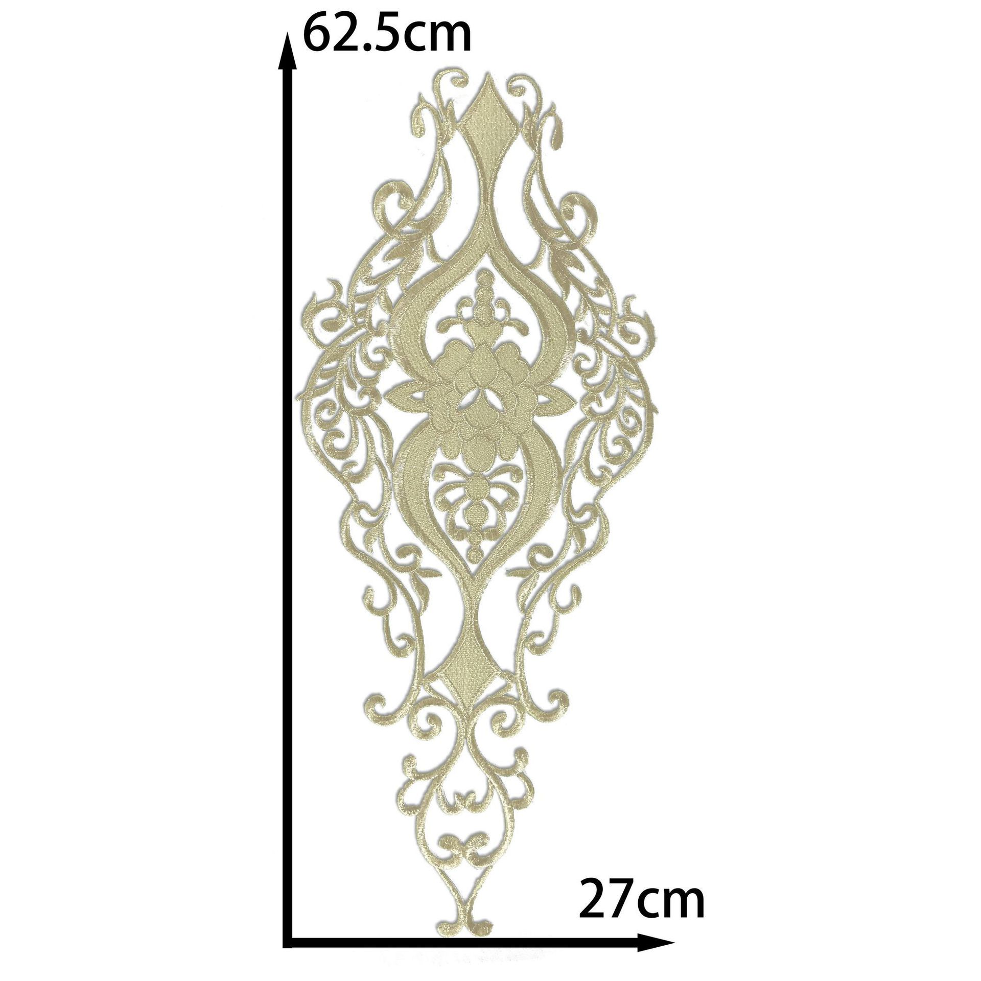 

Chinese Embroidery Cloth Sticker Pattern Hot Stamping Stage Opera Performance Clothes Ancient Clothing Diy Handmade Clothing Accessories