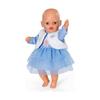 Robe d'hiver - ZAPF CREATION - BABY born - Bleu - Veste en peluche - 36 cm