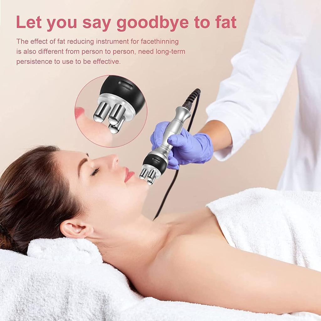 Electric 4 in 1 40K Vacuum Body Relaxation Machine Thermal RF Face Neck Massager Cosmetic Skincare Accessory Tool Supply Set Kit