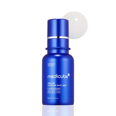 Zero 1 DAY Exosome Shot 2000ppm Needle Beauty Serum Pores Hari Lead Introduction Liquid Korean Cosmetics