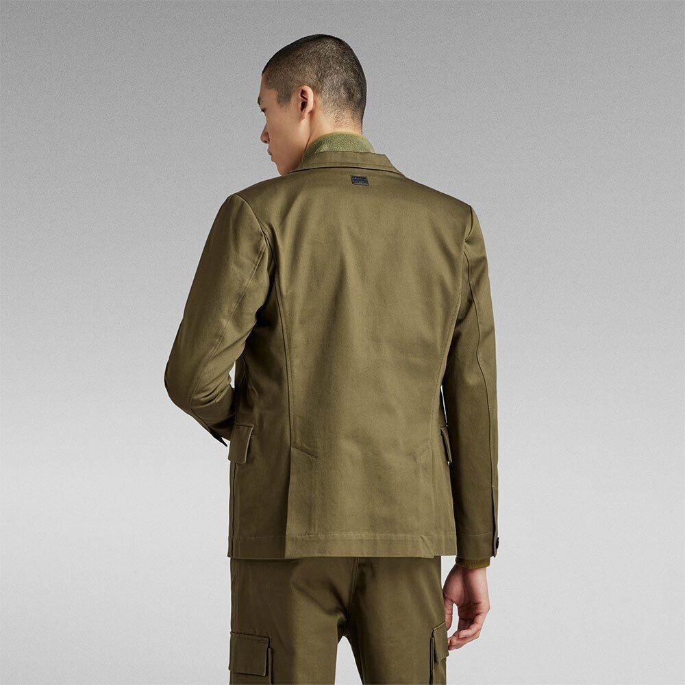 Mid-season Jacket G-Star Chore Btn Casual Blazer Dark Olive D23527-C900-C744