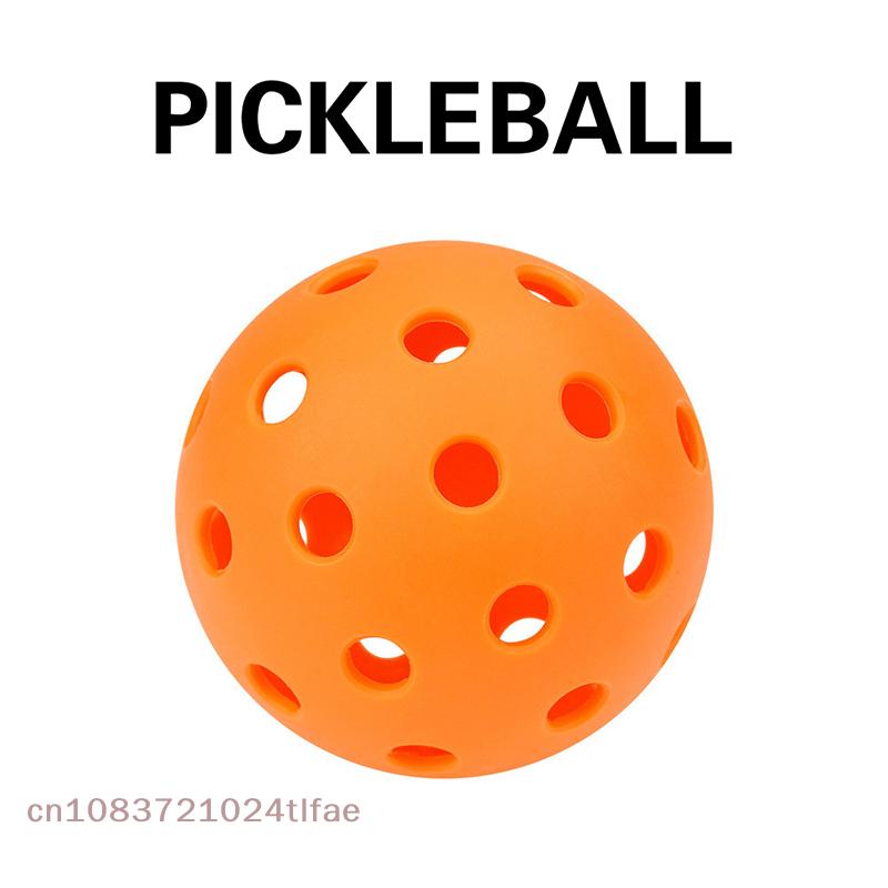 Pickleball, Spritzgegossener elastischer 40-Loch-Ball, TPE-Elastizität, Perfekt für Outdoor-Sportarten