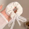Waldspitzen-Blumen-Haargummi & Haarband - Elegante Dutt- & Haarschmuck-Accessoires für Damen