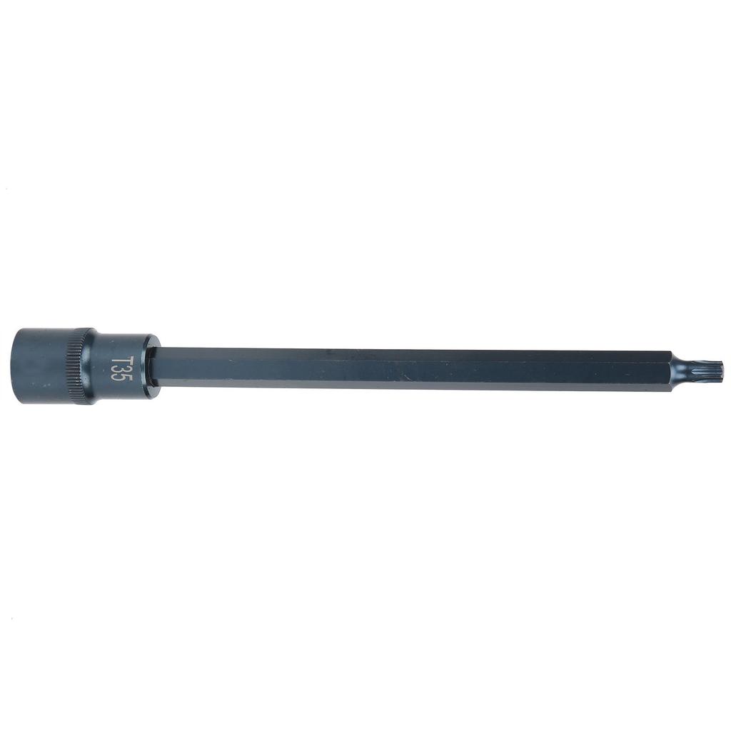 Star Screwdriver Bit Square Socket 12in S2 Alloy Steel Rustproof Hand Tool for Ratchet WrenchT35