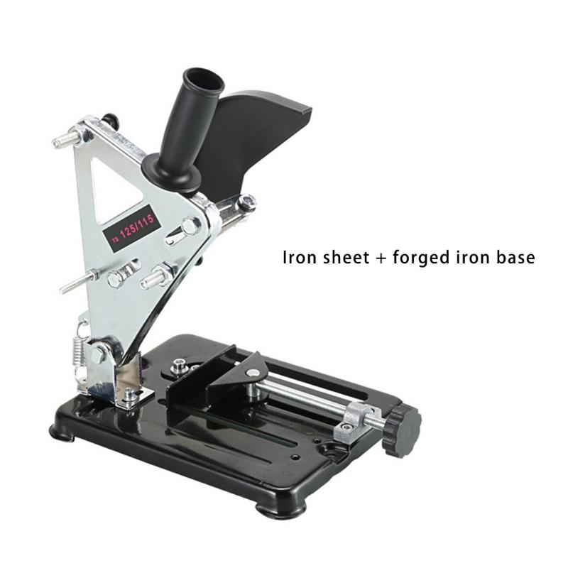 Heavy dutys Metal Grinder Stand Bracket For 100-125mm Angles Grinder Wood Metal Cutting Solid Bearing Stability System