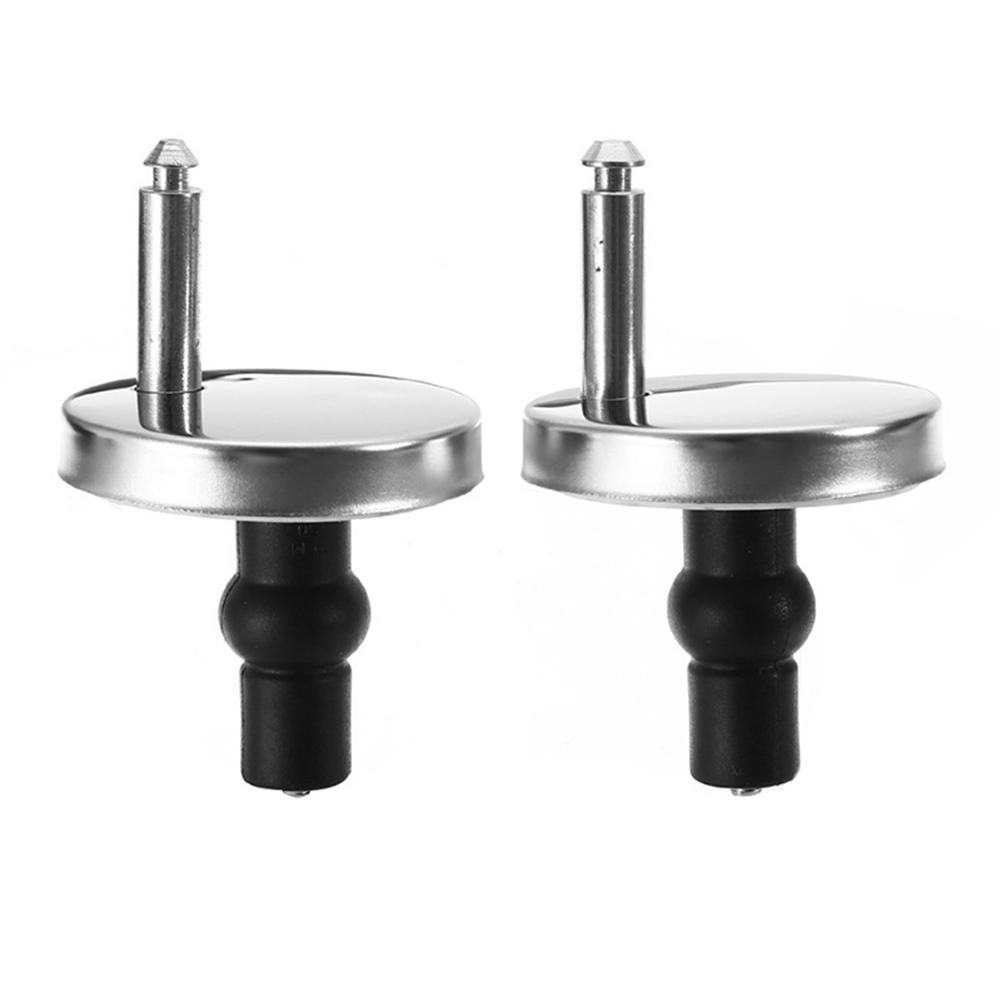 2pcs//set Top Fixed WC Toilet Seat Hinges Fittings Quick Release Hinge Screw L/&6