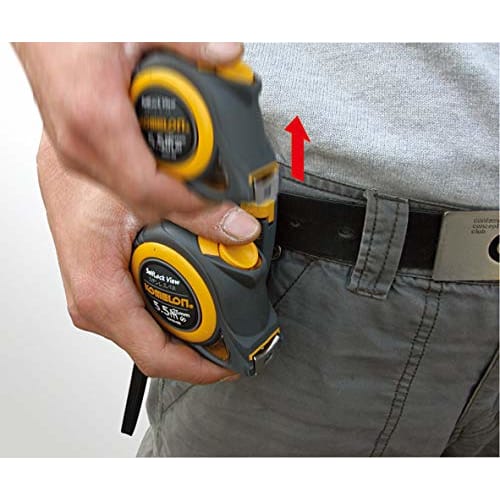 Komelon Convex Self-Locking View Tape, 25mm Wide, 5.5m, KMC-35B