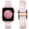 Bracelet for iWatch 9 8 7 SE Apple Watch Band 38mm 40mm 42mm 44mm 41mm 45mm Resin Band Replacement Series 6/5/4/3 Watchband Pink