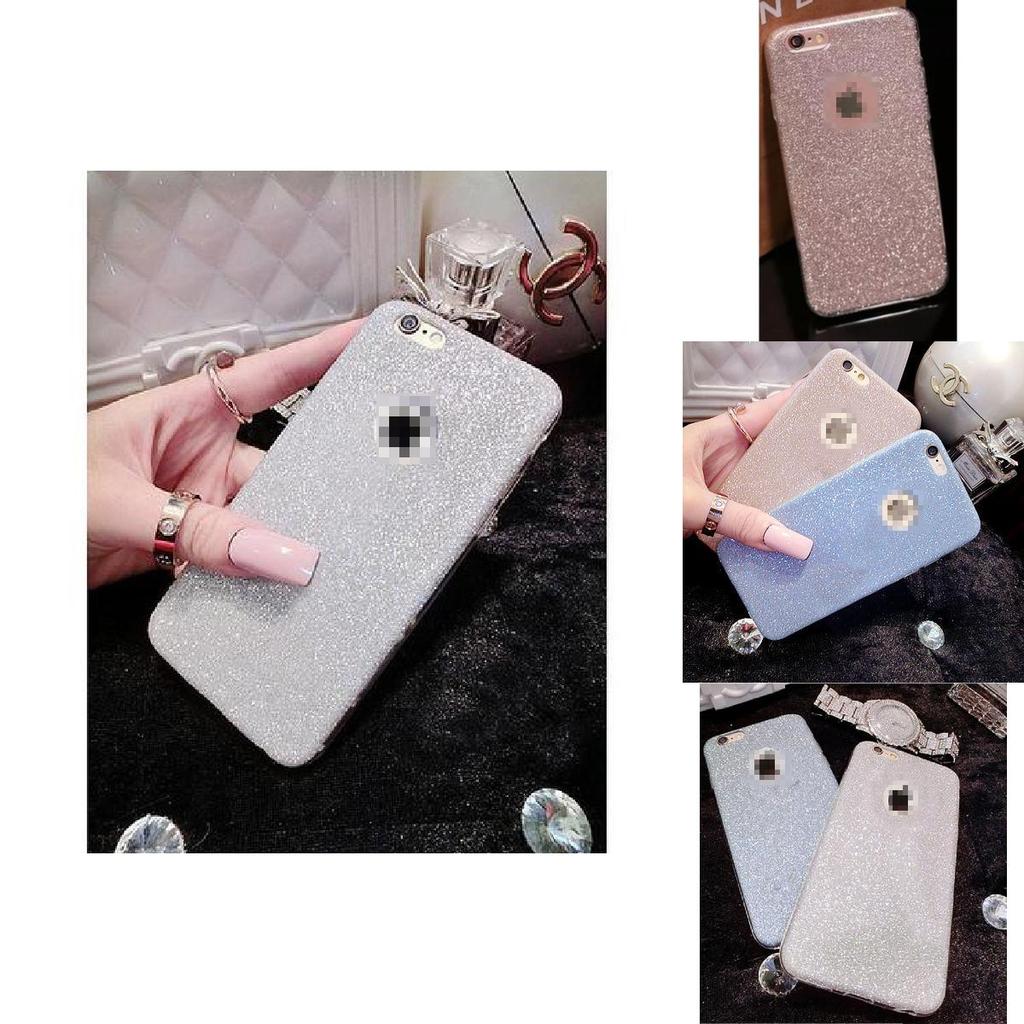 For Iphone 5 5s 6 6s 6plus 7 7plus Tpu Case With Sparkling Powder Material And Fullbody Design For Daily Durability