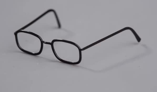 Spielzeug Hobby Maßstabsfigur für TBLeague Körper Schwarze Rahmenbrille für weibliches College Büro nicht [TOYBARJAPAN] 1/6 Zubehör/Geeignete Studenten, Damen,