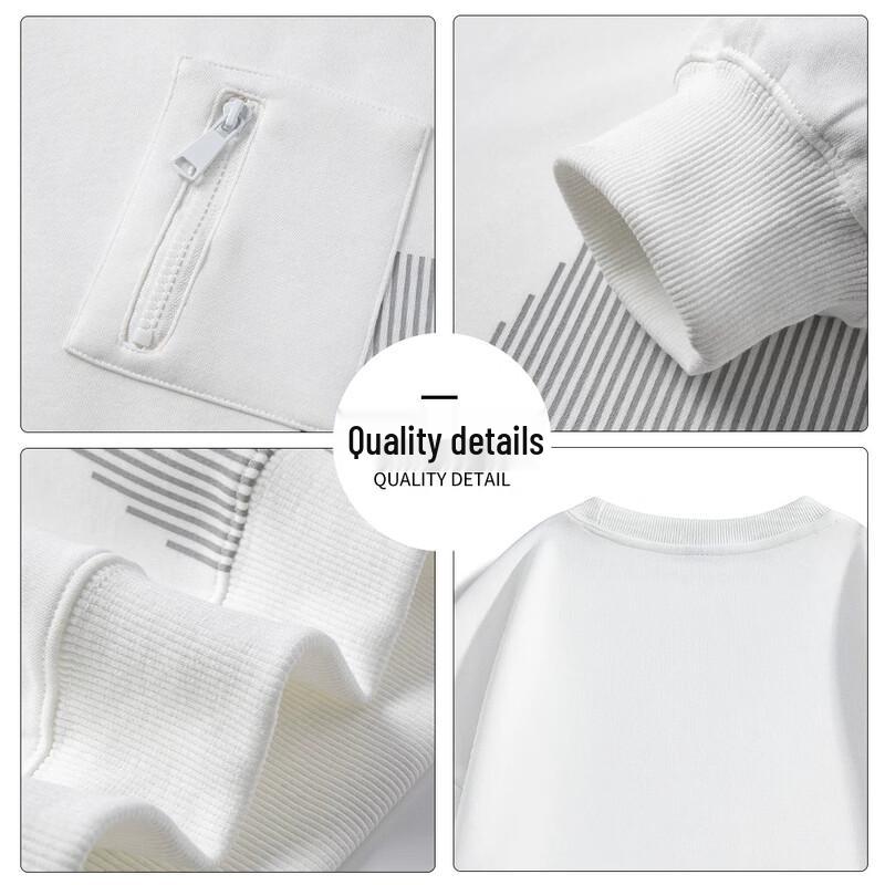 CHOCOOLATEit Men's American Style Casual Round Neck Sweatshirt