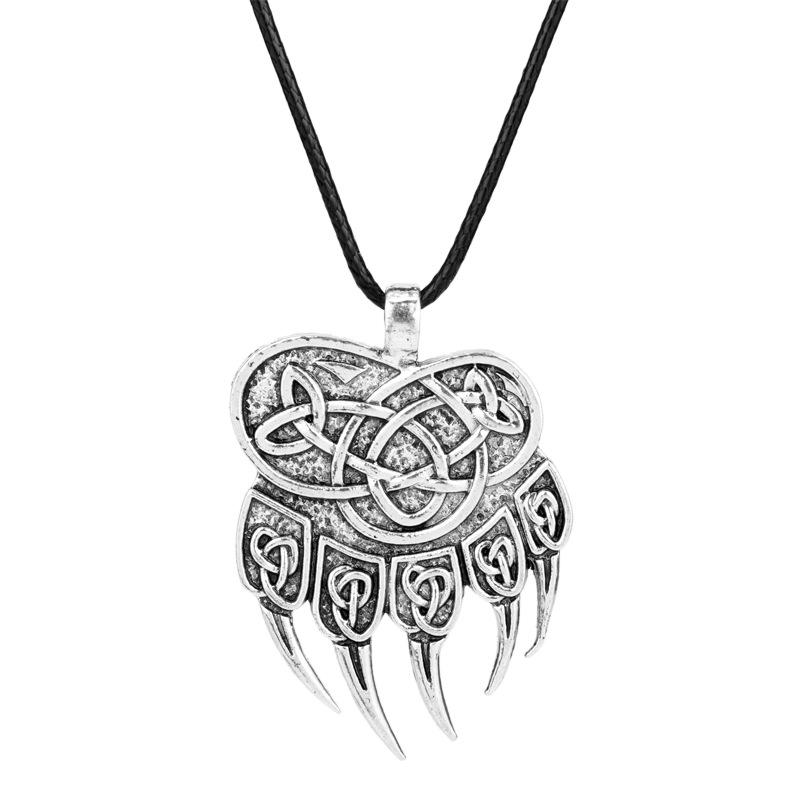 

Винтажное ожерелье-подвеска «Викинг» из титановой стали