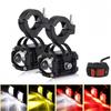 2pcs Waterproof Motorcycle Auxiliary Light Motorcycle Work Light  Night Riding