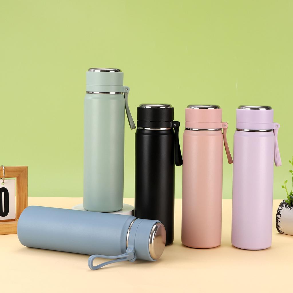 Simple New Stainless Vacuum Mug Stylish Student Water Cup Outdoor Portable Car Water Cup Durable Durable Useful