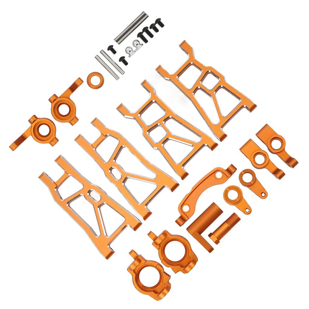 RC Upgrade Parts Kit Aluminium Alloy High Strength Suspension Arm Steering Assembly Set for ZD Racing   10 1Celsius10