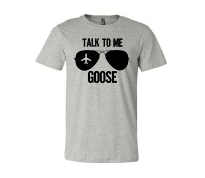 Talk Me Goose Top Gun Tees Top Gun Apparel Tee Unisex T-shirts