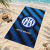 Inter Milan Beach Towel Quick Dry Sand Free Lightweight Beach Towels for Travel Swimming Camping