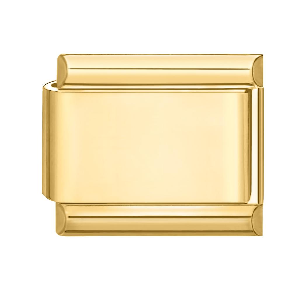 Braccialetti Charm Italiani Fai da Te Catena di Base Bracciale in Acciaio Inossidabile Moduli Assemblati Versatili Regalo Ideale 9mm Universale Dropshipping