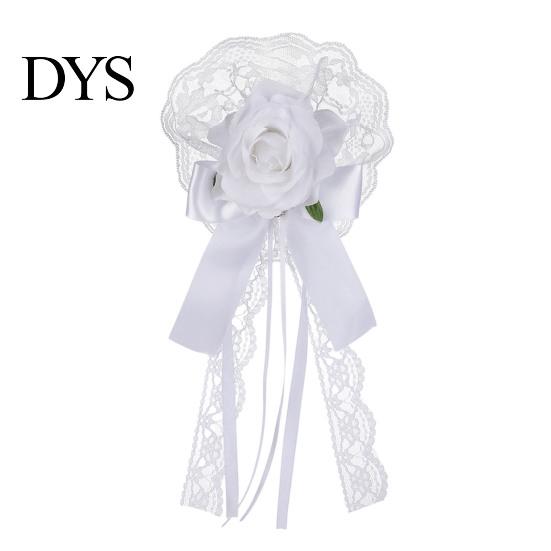 Theme Party Hair Decorations Rose Bow Clip, Lace Pearl Hairpin, Lolita Gothic Bowknot Alternative Style Clips Hairpin for Women Bride Cosplay Wedding