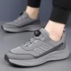 Sommer Herren Sneaker mit Drehverschluss Bequeme Rutschfeste Schnürschuhe Langlebige Schuhe für Herren Outdoor-Aktivitäten Freizeitschuhe