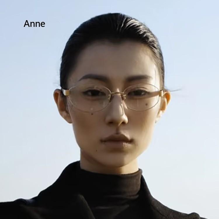 Blue Light Blocking Cat Eye Prescription Glasses For The Nearsighted Metal Computer Optical Eyeglasses -1.0 -4.0 Myopia Glasees