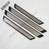 For Peugeot 5008 308 2008 3008 307 206 207 407 408 2008-2018 Door Sill Scuff Plate Guard Threshold Pedal Styling Car