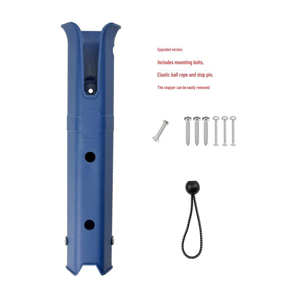 Hole-Free Marine Single Fishing Rod Holder Tube for Motorcycle, Boat, Yacht, & Fishing Box