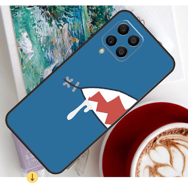 Gawr Gura Hololive Anime Case For Samsung Galaxy M15 M21 M31 M55 M56 M36 M16 M06 M13 M33 M53 M12 M32 M52 M14 M34 M54