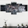 5Pcs Basketball Star Player Sports Gym Wall 5 Panel Modern 5 Pieces Pictures Art Poster HD Print Home Decor Canvas Paintings