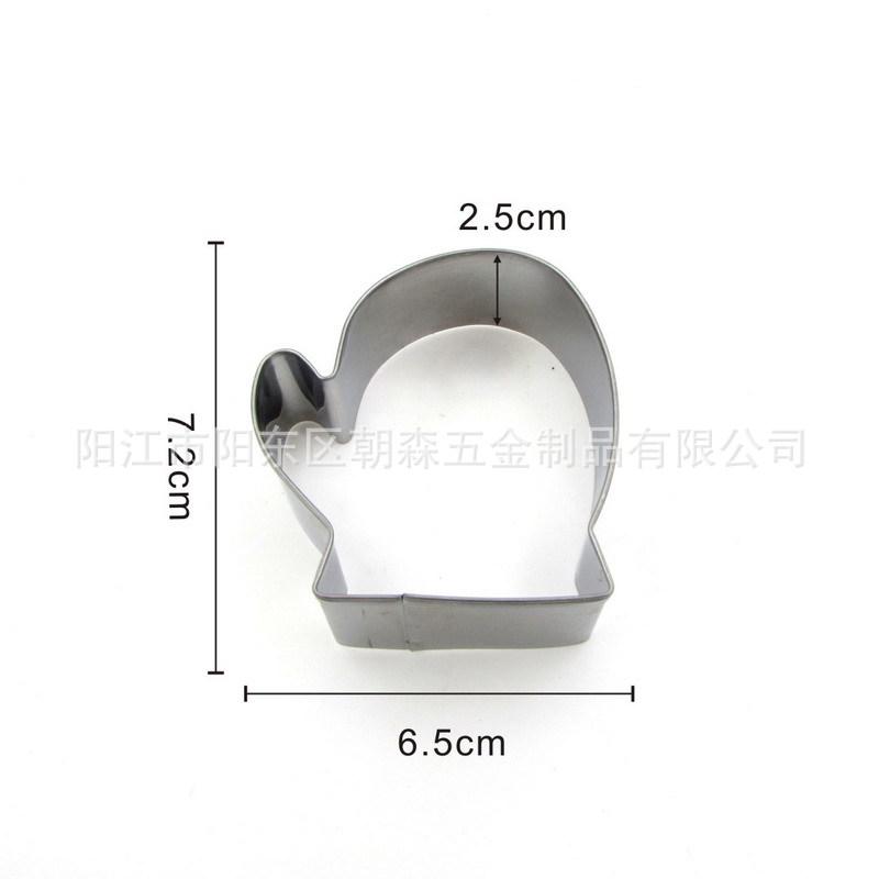 

Набір різаків для печива з нержавіючої сталі Сніговик для різдвяної випічки своїми руками