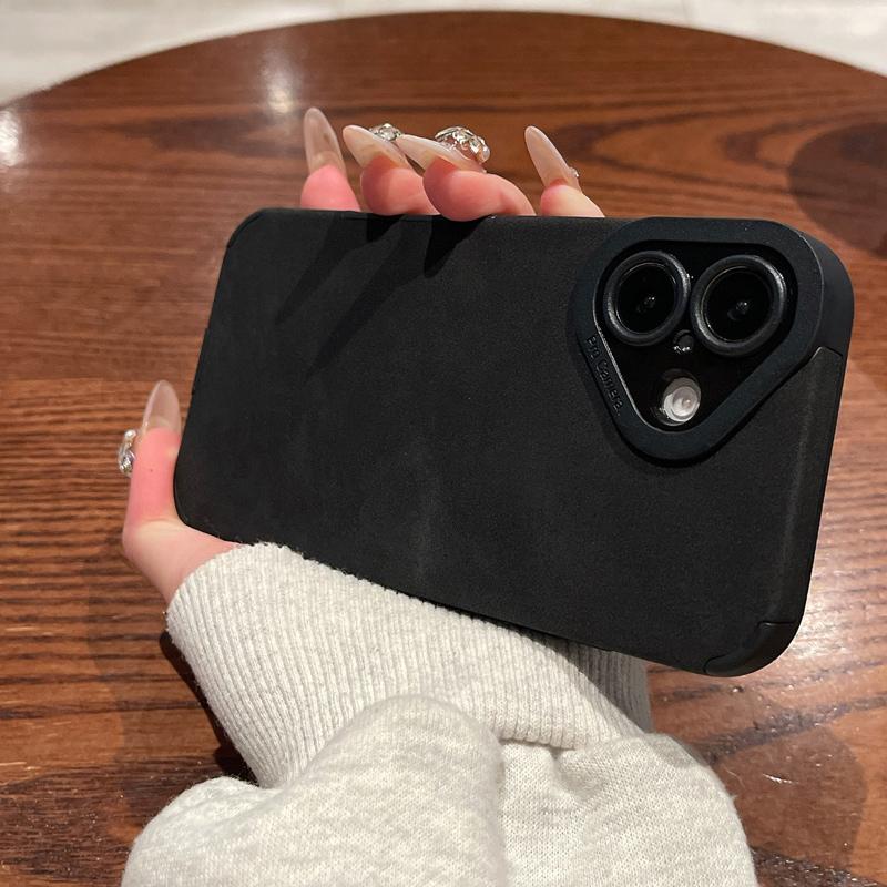 Luxury Plush PU Plush Leather Case Shockproof Shell Mobile Phone Full Back Cover for Samsung Galaxy A23 A33 A53 A34 A54 S25