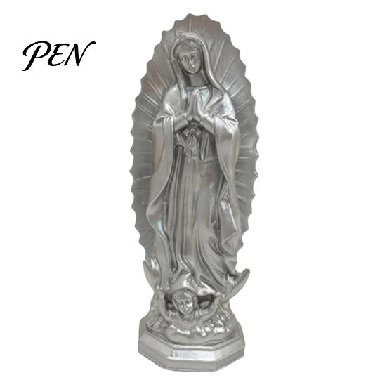 Collectable Character Figurine Our Lady of Guadalupe Religious Statue, Virgin Mary Figurine, Resin Sculpture, Unique Bookcase Accents Inspirational