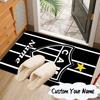 Custom Name Team Spirit Cam Unity Rug for Living Room, Game Rooms, Office, Bedroom, Floor Mat Playful Design, Fan Gifts Christmas Decor