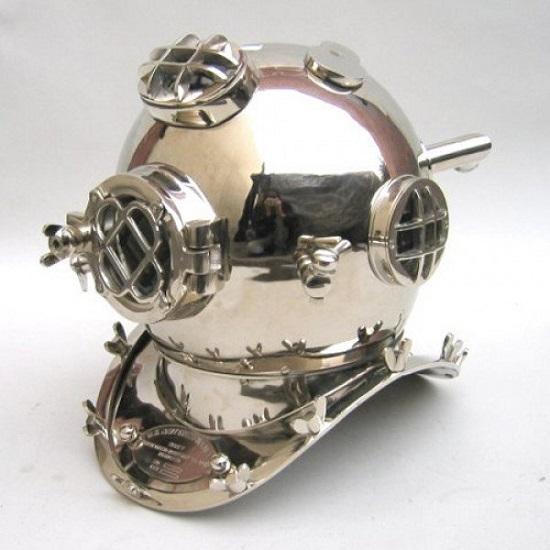 Pure Single Ring Diving Helmet Marine Grade V