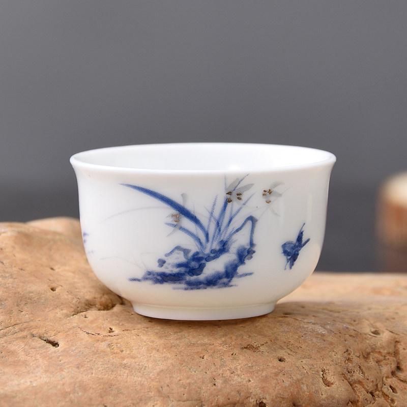 Miniature Ceramic Gongfu Tea Tasting Cup - Extra Small Chaoshan Set