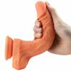 Liquid Silicone Simulation Penis Fake Stem Super Long Female Sex Toys Masturbation Device Dildo Super Manual