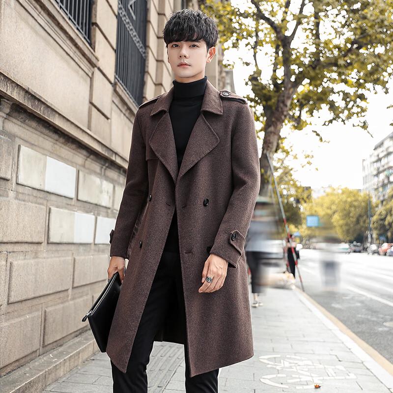 

Firstview Men s Double-faced Wool Overcoat FV25D1843 3XL