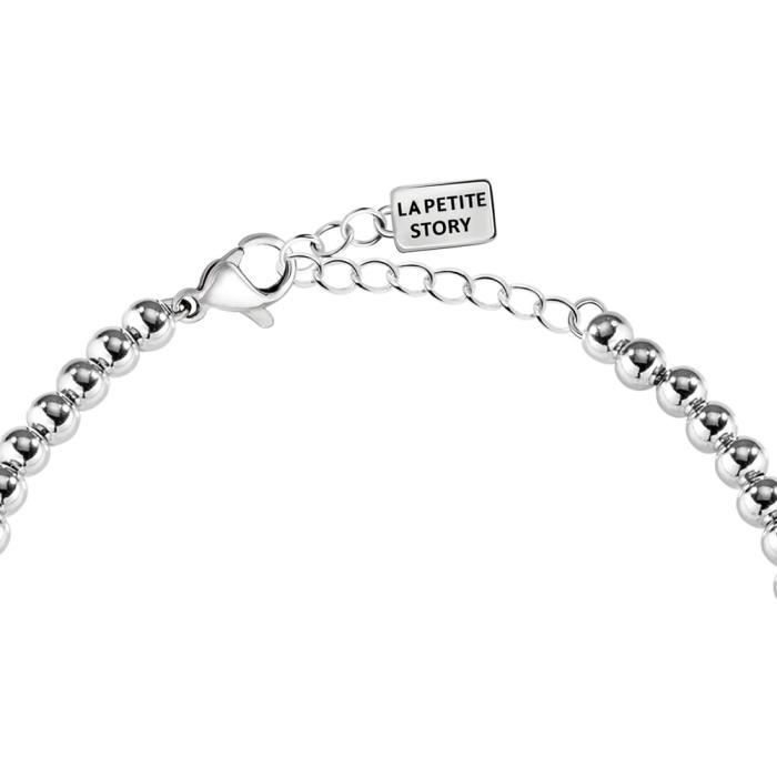 Bracelet - La Petite Histoire - LPS05AQL05 - Acier inoxydable - Longueur 16.5 cm - Argenté