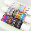 Ensemble aléatoire de 5/10/20/30/50 pièces Bracelet de perles bohème en pierres naturelles de 6/8/10 mm pour hommes et femmes