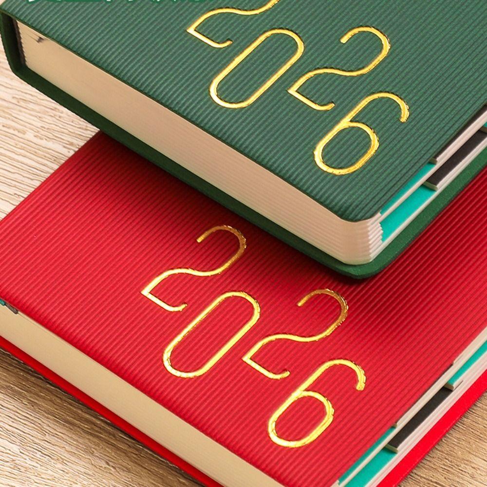 12 Months 2026 Schedule Planner Notepad English To-do List Notebook B6 Schedule Book Stationery