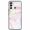 For Tecno Pova Neo Case Marble Soft Silicone Back Cover Phone Case for Tecno Pova Neo Bumper Coque LE6 Shockproof PovaNeo Funda