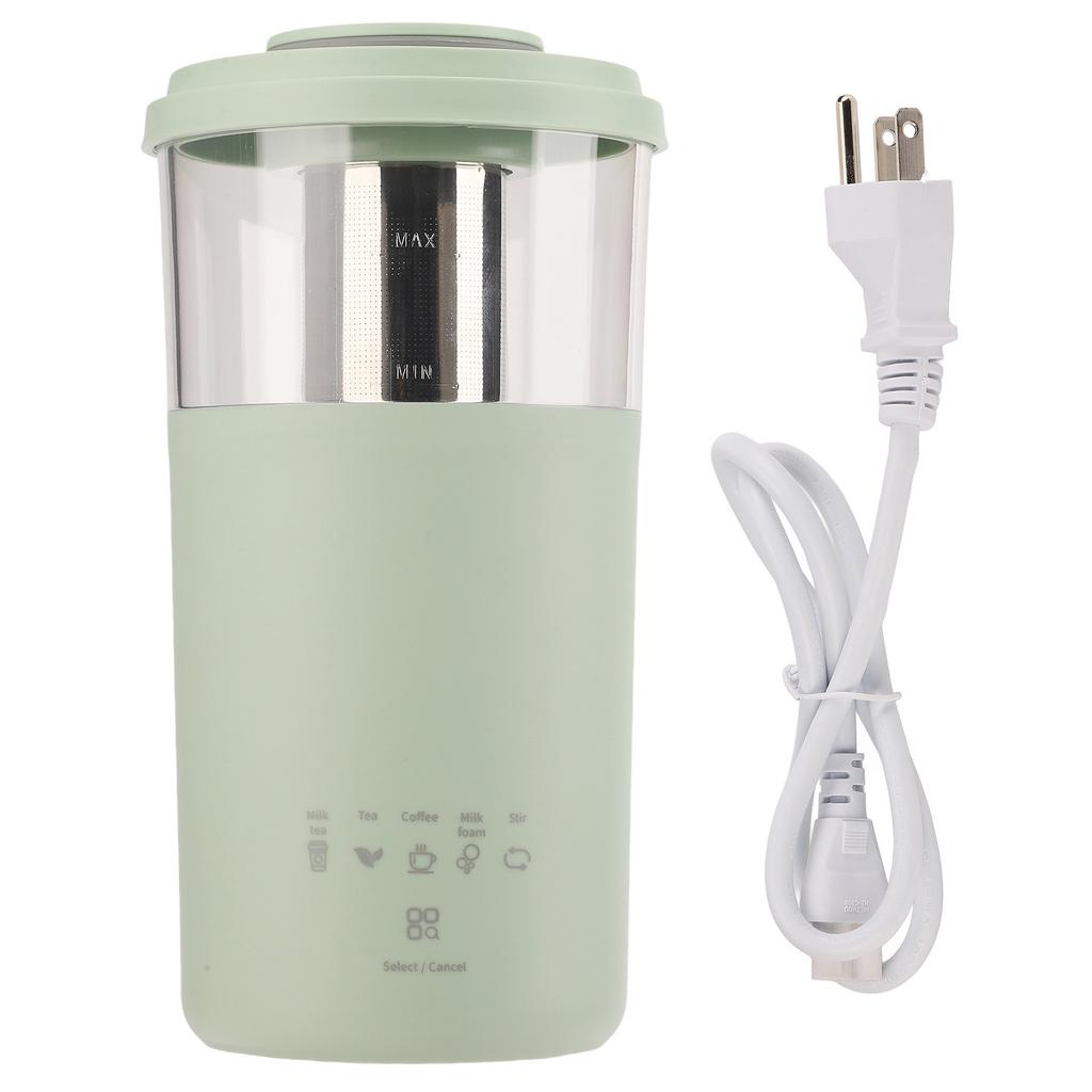 מקציף חלב חשמלי 350 מ"ל ערבול מגנטי חימום קטן נייד מקציף חלב חשמלי קפה