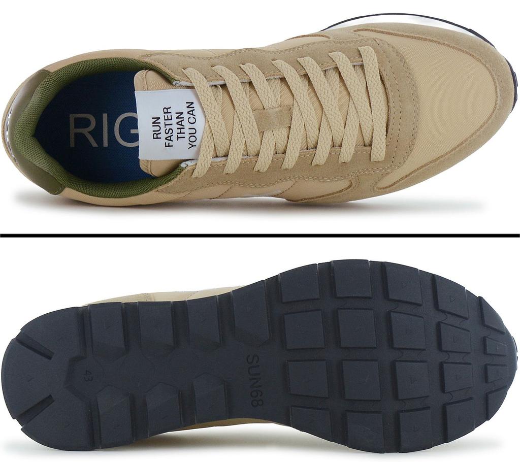 SUN68 Tom Solid - Herren Sneakers Schuhe Beige Z36101-16 ORIGINAL