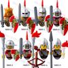 Hochwertige Mittelalterliche Fantasy-Kreatur Hochwertige Ritter Hochwertige Figuren Hochwertiges Gebäude Hochwertige Bausteine Hochwertige Römisches Heer