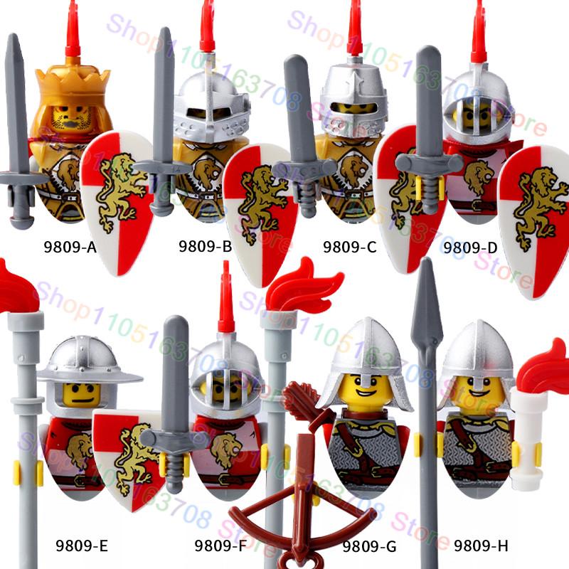 Hochwertige Mittelalterliche Fantasy-Kreatur Hochwertige Ritter Hochwertige Figuren Hochwertiges Gebäude Hochwertige Bausteine Hochwertige Römisches Heer