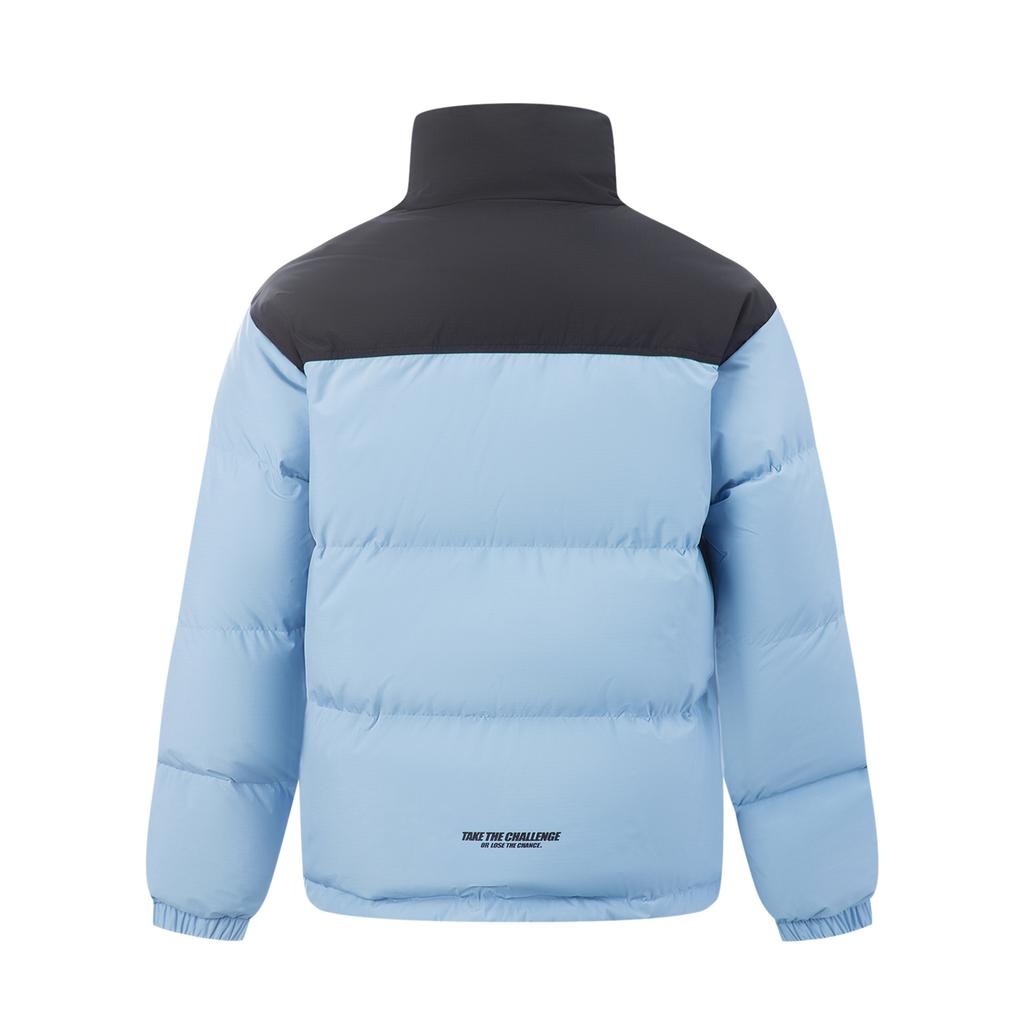 Li Ning Hot Pots Down Collection Down Jacket Unisex Lake Blue AYMV431-6