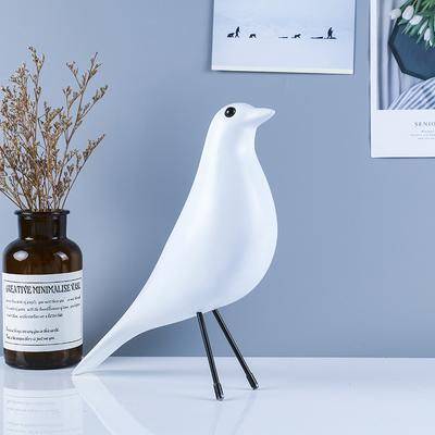 Bird Room Decor - Resin Pigeon Adornment for Office Home Desk, Decoration Ornament Gifts Replica Sculpture