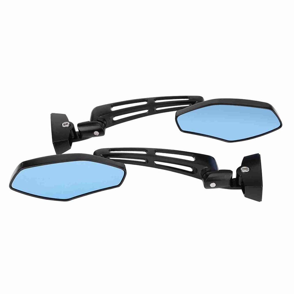 1 Pair Motorcycle Side Rear View Mirror for Honda Kawasaki Suzuki Yamaha
