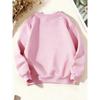 European Sizes Autumn/Winter Kids' Long-Sleeve Crewneck Sweatshirt, Casual and Comfortable Style with Fun Cartoon Puppy Skateboard Print